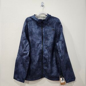 THE NORTH FACE Men's Alta Vista Jacket Summit Navy Cross Hatch Graphic Size XXL